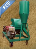 Hammer Mill with Diesel Engine