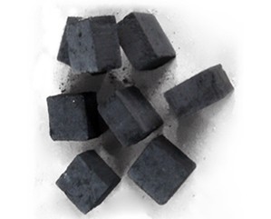 Carbón de shisha cuadrado